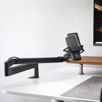 Broadcast-microfoonstatief Elgato Wave Mic Arm LP Tafelmontage Zwart 1,69 kg