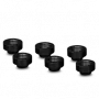 Thermal Grizzly DeltaMate Extender - MF7 zwart (6-pack) (TG-DM-FIT-6005)