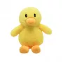 Knuffel TULILO mascotte eend 20 cm, zacht knuffeldier om te knuffelen en tentoon te stellen