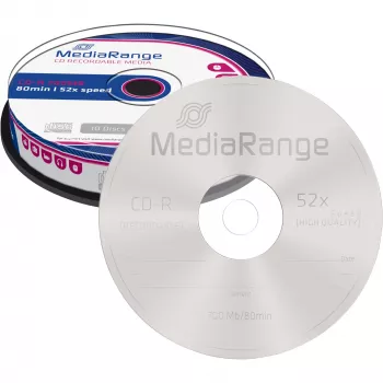 CD-R MediaRange MR214 700 MB 52x 10 stuks