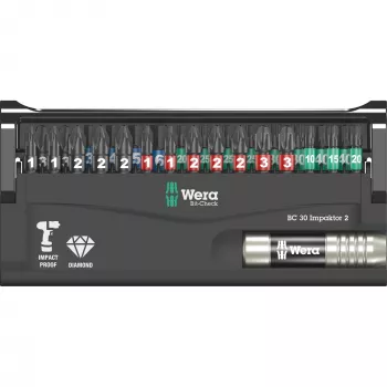 Wera 05057697001 Bit-Check 30 Impaktor 2 bitset