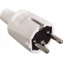 AS SCHWABE PVC-stekker 16A, 250V robuuste versie wit (62221)