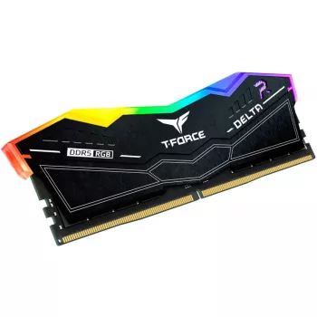 DIMM 32 GB DDR5-6400 (2x 16 GB) dual-kit, geheugen zwart, FF3D532G6400HC32ADC01, Delta RGB, INTEL XMP, AMD EXPO