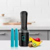 Cecotec Power Titanium 350 EasyGo blender, 350 W, 2 bekers van 600 ml, zwart
