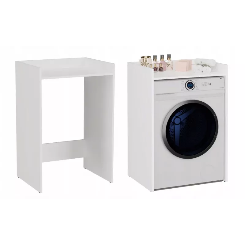 Top e shop POLA wasruimtekast voor wasmachine – wit