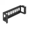 Patchpanel DeLOCK 86516 zwart metaal wandmontage 50mm x 41,6mm x 175mm