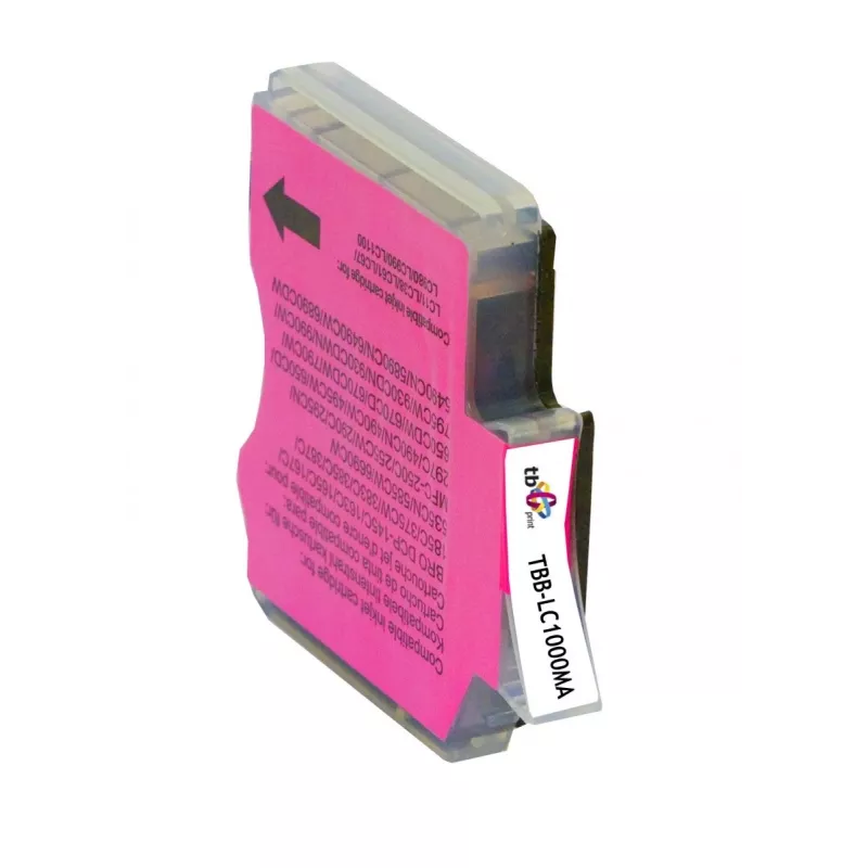 Inktpatroon TB compatibel met Brother LC1000M 100% nieuw