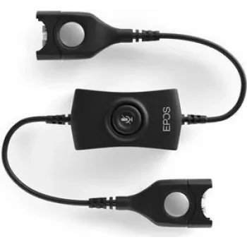 Mute-schakelaar EPS EPOS AMS 01, zwart, inline audio-mute-bediening