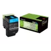 Lexmark 802C tonerpatroon 1 st. origineel cyaan