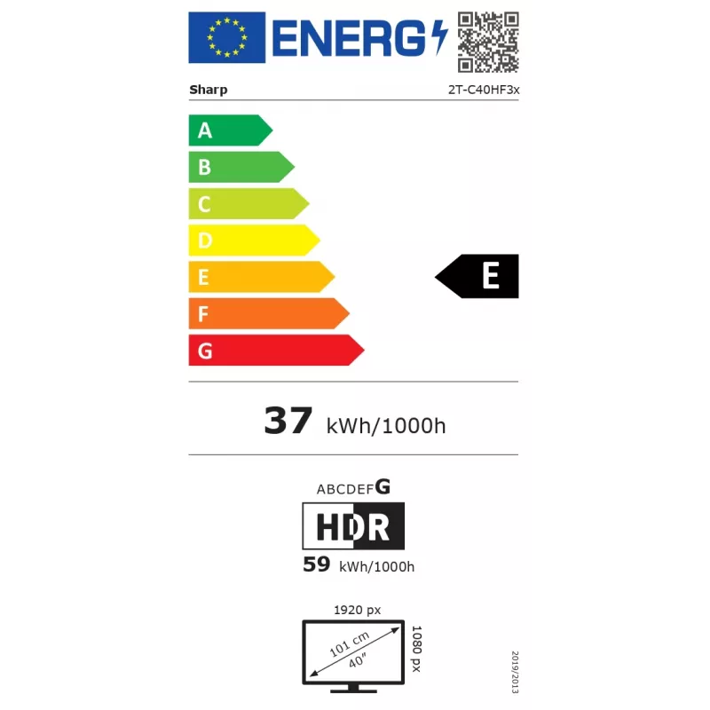 Sharp | 40HF3265E | 40 inch | smart-tv | Google TV
