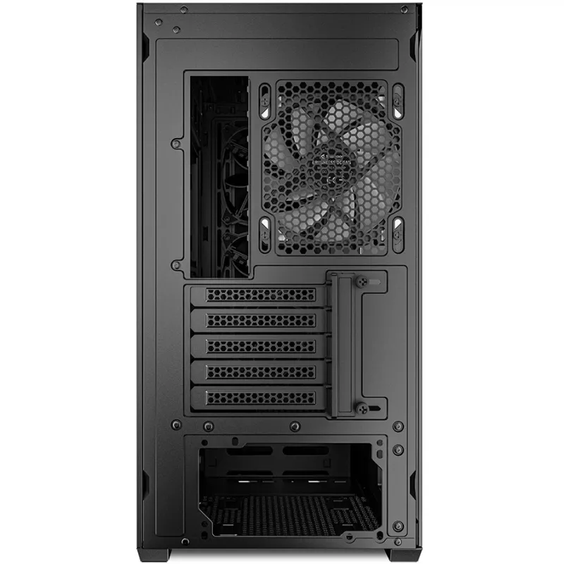 Sharkoon MK4W RGB Strip micro tower zwart