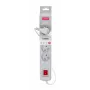 Activejet grijze stekkerdoos met kabel ACJ COMBO 5G/3M/BEZP. AUT/S