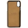 Cover Krusell Sunne 2-kaarten-cover iPhone XS Max 16.5 cm beige