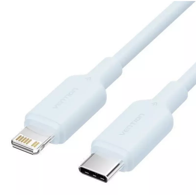 USB-C naar Lightning kabel/1M blauw Laksf Vention