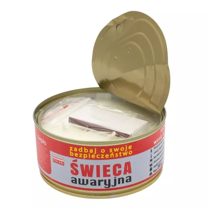 HASKE Pro overlevingskaars voor noodgevallen 280g, 48u