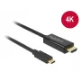 Videokabel-adapter USB Type-C HDMI DeLOCK 85258