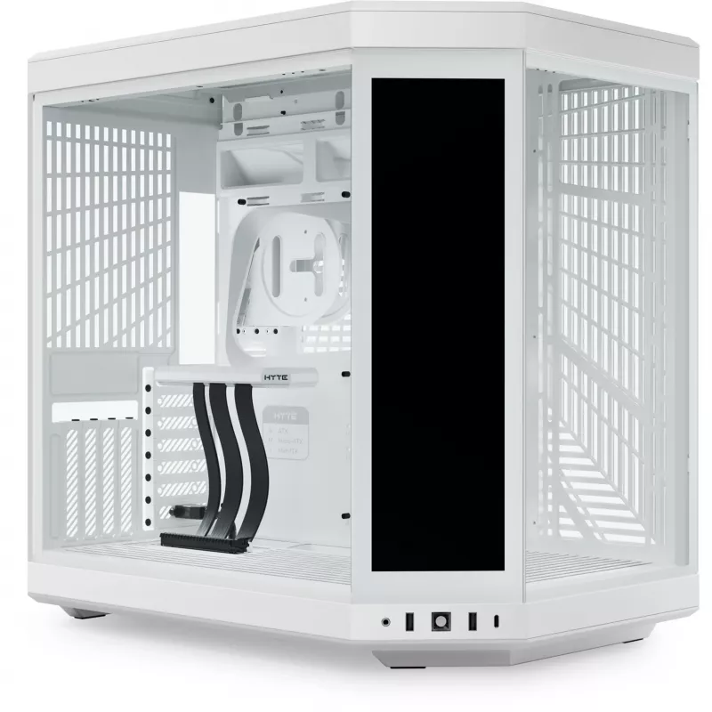 Y70 Touch Infinite, tower-behuizing wit, gehard glas x 2