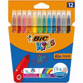 BIC viltstiften CF KID750 12 kleuren 9202937
