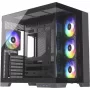 Silentware View A-RGB zwart PC-behuizing VIEWzwart — mid-tower-behuizing met A-RGB-verlichting