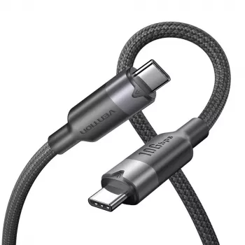 Vention USB 3.2 5A 10Gbps 1m BK USB-C naar C-kabel