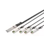 Digitus 40G QSFP+ naar 4x SFP+ direct attach kabel 3m