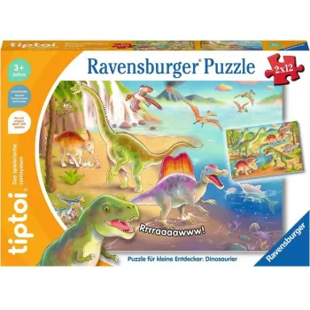 tiptoi puzzel voor jonge ontdekkers: dinosauriërs