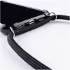 Lookabe Necklace Snake Edition telefoonhoesje voor iPhone XR, zilver/zwart