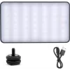 PULUZ pocket LED-fotolamp (zwart)