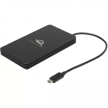 OWC Envoy Ultra - SSD - 2 TB - extern (draagbaar) - M.2 NVMe (M.2 NVMe) - Thunderbolt 5 (USB-C-aansluiting) - zwart (OWCTB5ENVU02)
