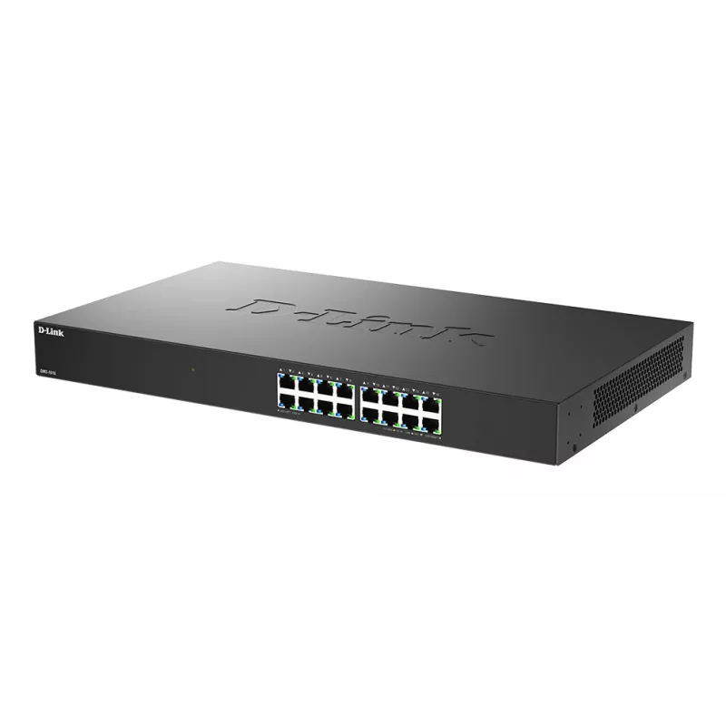 D-Link 16-poorts 2.5G Multi-Gigabit unmanaged switch, unmanaged, L2+, 2.5G Ethernet (100/1000/2500)
