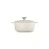 Le Creuset Signature braadpan rond wit 20 cm
