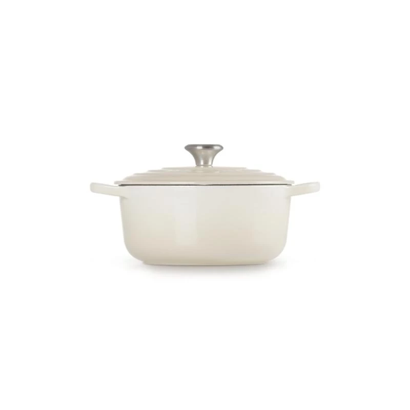 Le Creuset Signature braadpan rond wit 20 cm