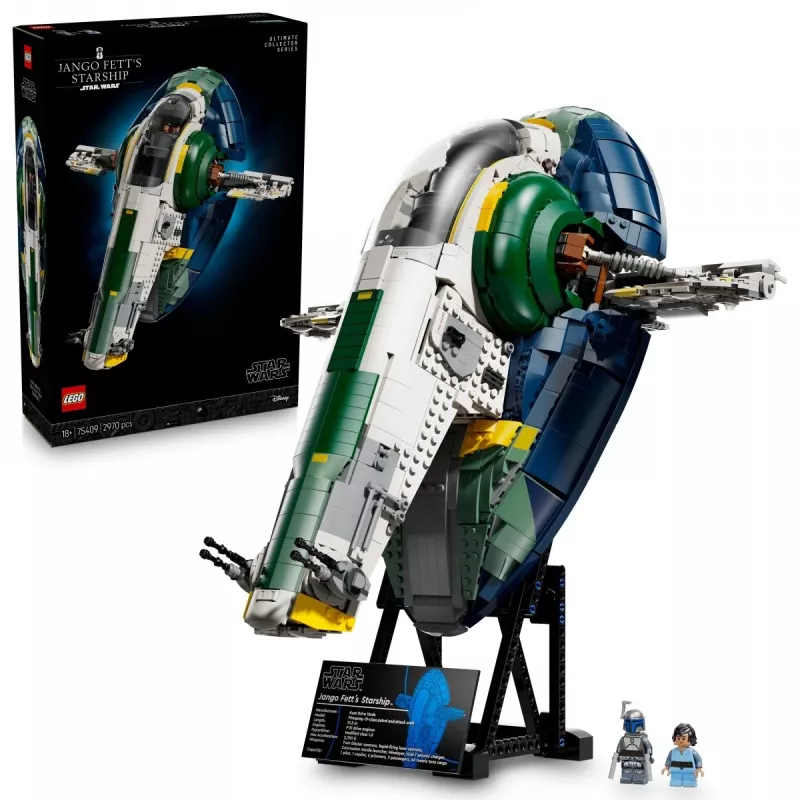 LEGO STAR WARS 75409 Jango Fetts Firespray-klasse ruimteschip