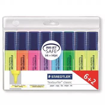 Markeerstift Staedtler Textsurfer classic 364 8 stuks beitelpunt