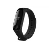Siliconenband FIXED voor Xiaomi Mi Band 3/4 – zwart, vervanging flexibel duurzaam siliconen