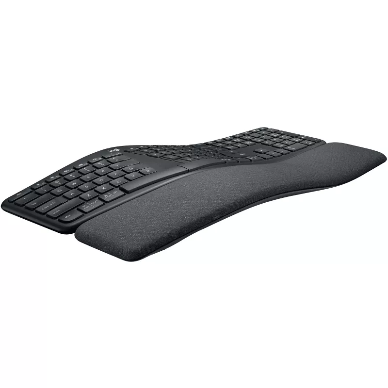Logitech ERGO K860 - toetsenbord - draadloos - 2,4 GHz, Bluetooth 5.0