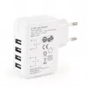 USB-oplader universeel wit/4-poorts EG-U4AC-02 GEMBIRD