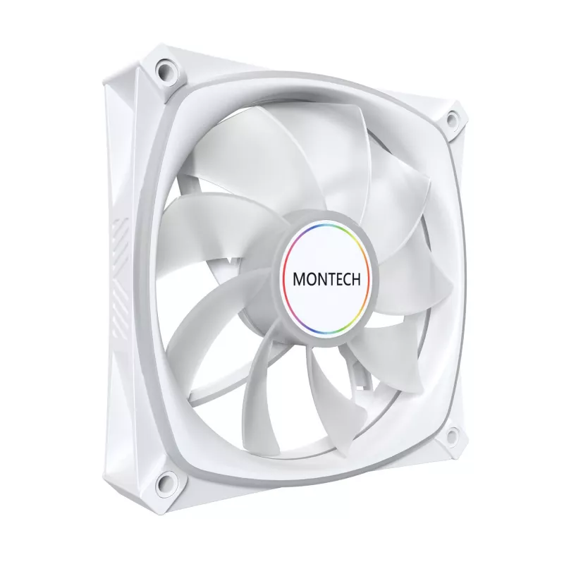 MONTECH RX120 PRO wit 120mm ARGB reverse blade 3-pack