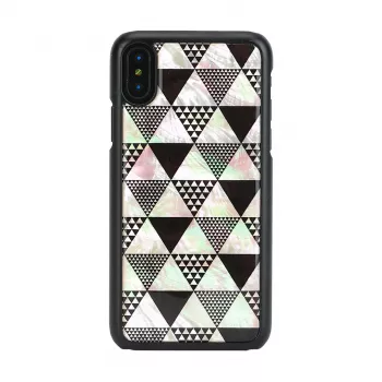 iKins Pyramid hoesje voor iPhone XS/X, zwart, K1623J