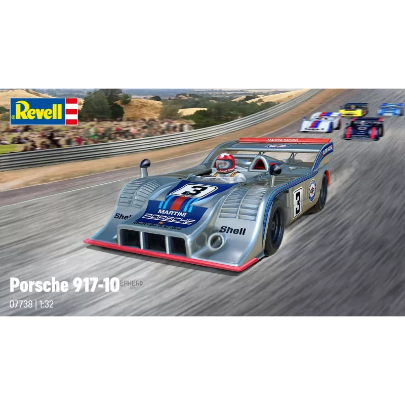 Revell 07738 Porsche 917/10 modelbouwset auto, 1:32