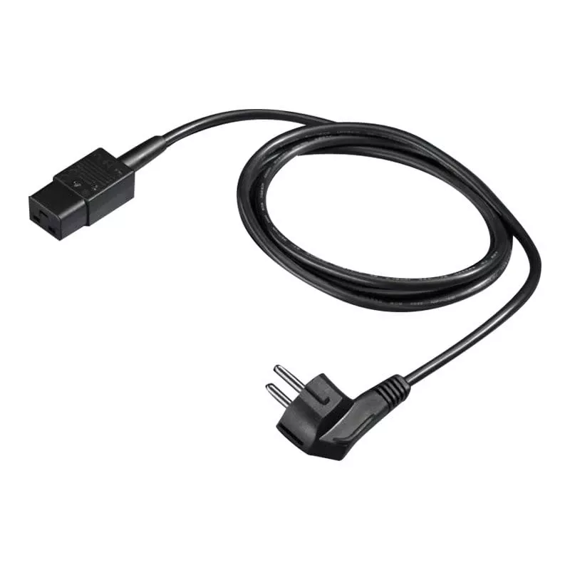 Netstekker type F Rittal DK 7200.216 zwart 1,8 m