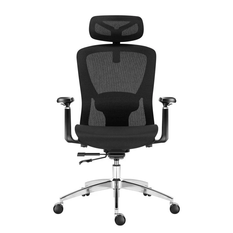 Expert 5.3 zwart mesh draaistoel