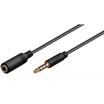 Microconnect IPOD001B Audiokabel 1,5 m 3,5 mm Zwart