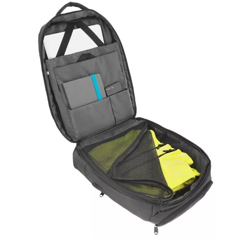 Rugzak Tellur Notebook 17,3 inch Business XL met USB-aansluiting, zwart