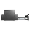 Onderbureau-lade MACLEAN MC-875 – stalen plateau, voor montage onder het bureau, draagvermogen tot 5 kg