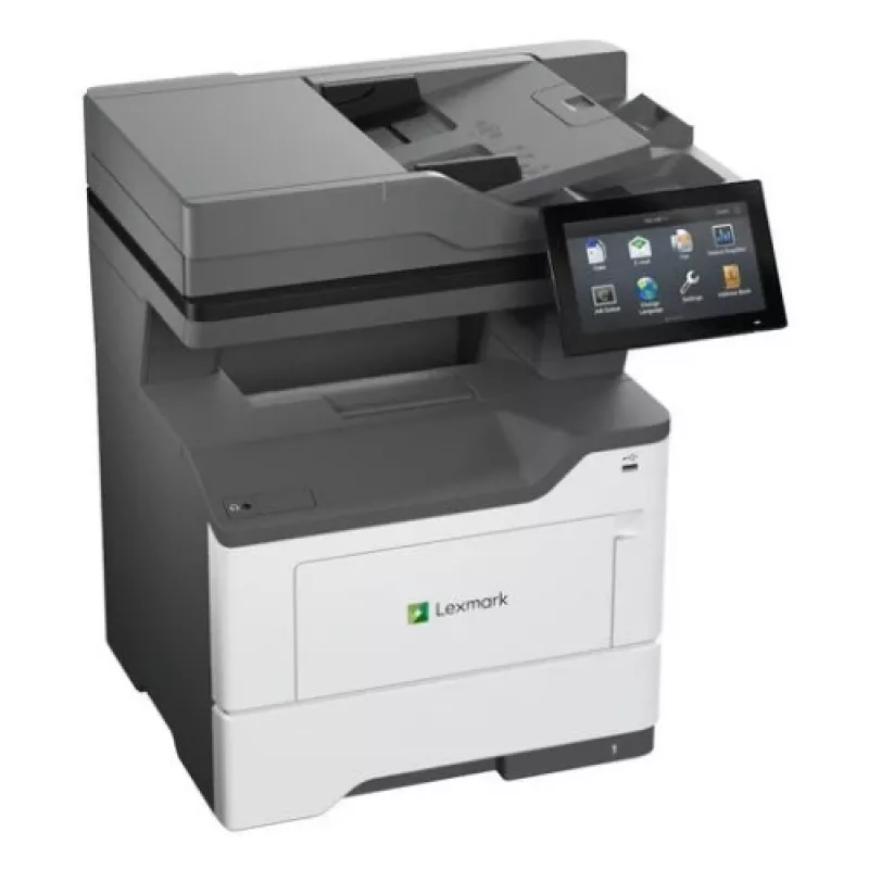 Lexmark MX632adwe Printer Laser Z/W Multifunctionele printer A4 47 ppm USB Wi-Fi Ethernet LAN (SPEC)