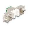 DeLOCK 88116 Keystone-module plat groen RJ-45 10 stuks
