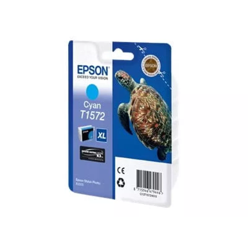 Inktcartridge Epson T1572 cyaan