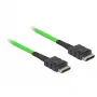 DeLOCK 85214 SAS-kabel 1 m zwart SFF-8611 SFF-8611