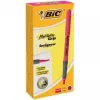 BIC textmarker FLEX roze, doos 12 stuks 494879